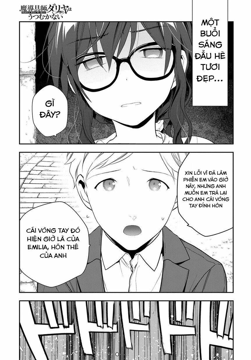 Madougushi Dahliya Wa Utsumukanai ~Kyou Kara Jiyuu Na Shokunin Life~ Vol 1 Chapter 4 - Trang 2