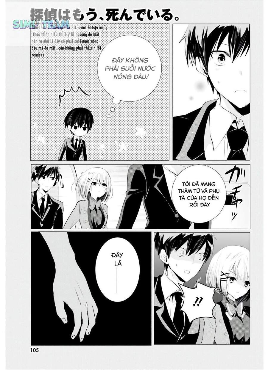 Tantei Wa Mou, Shindeiru Chapter 5 - Trang 2