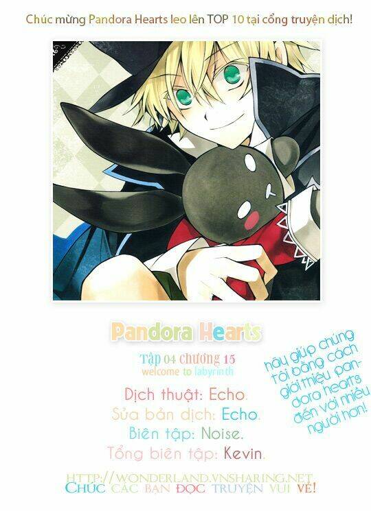 Pandora Hearts Chapter 15 - Trang 2