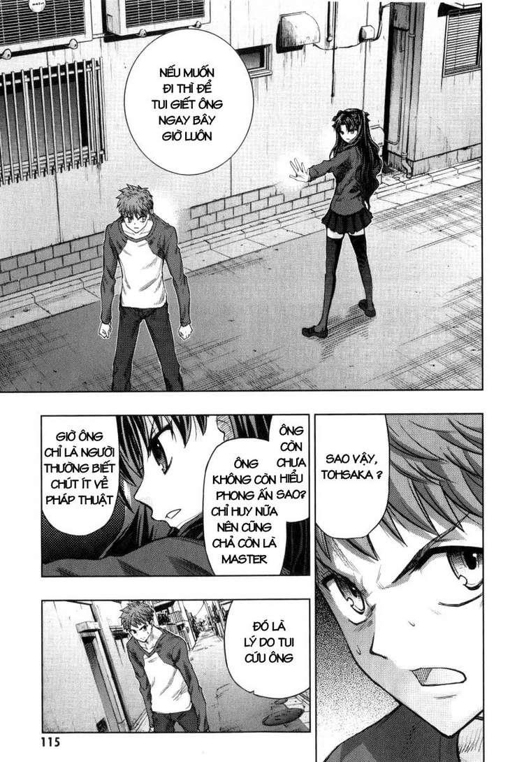 Fate Stay Night Chapter 31 - Trang 2