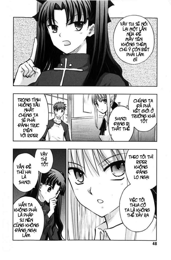 Fate Stay Night Chapter 21 - Trang 2