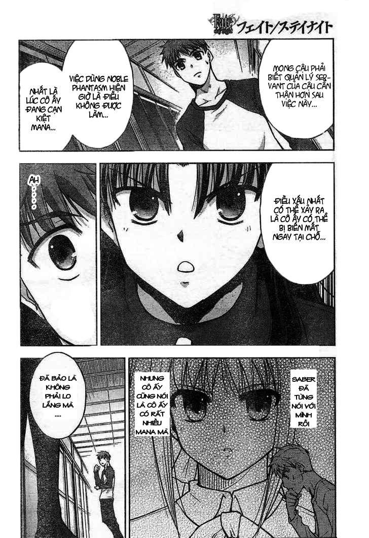 Fate Stay Night Chapter 17 - Trang 2