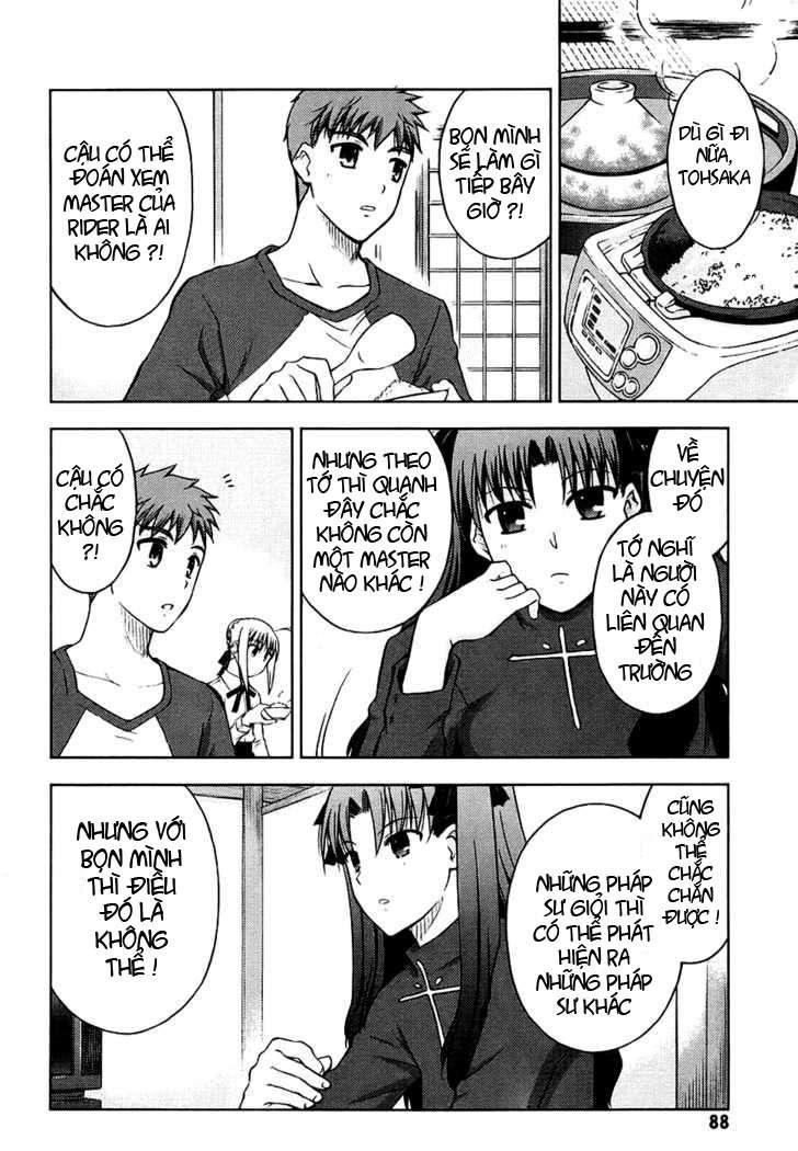 Fate Stay Night Chapter 12 - Trang 2