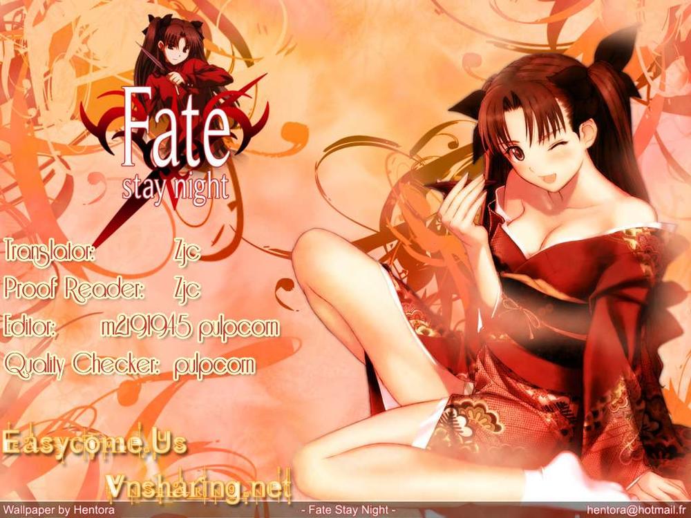 Fate Stay Night Chapter 10 - Trang 2