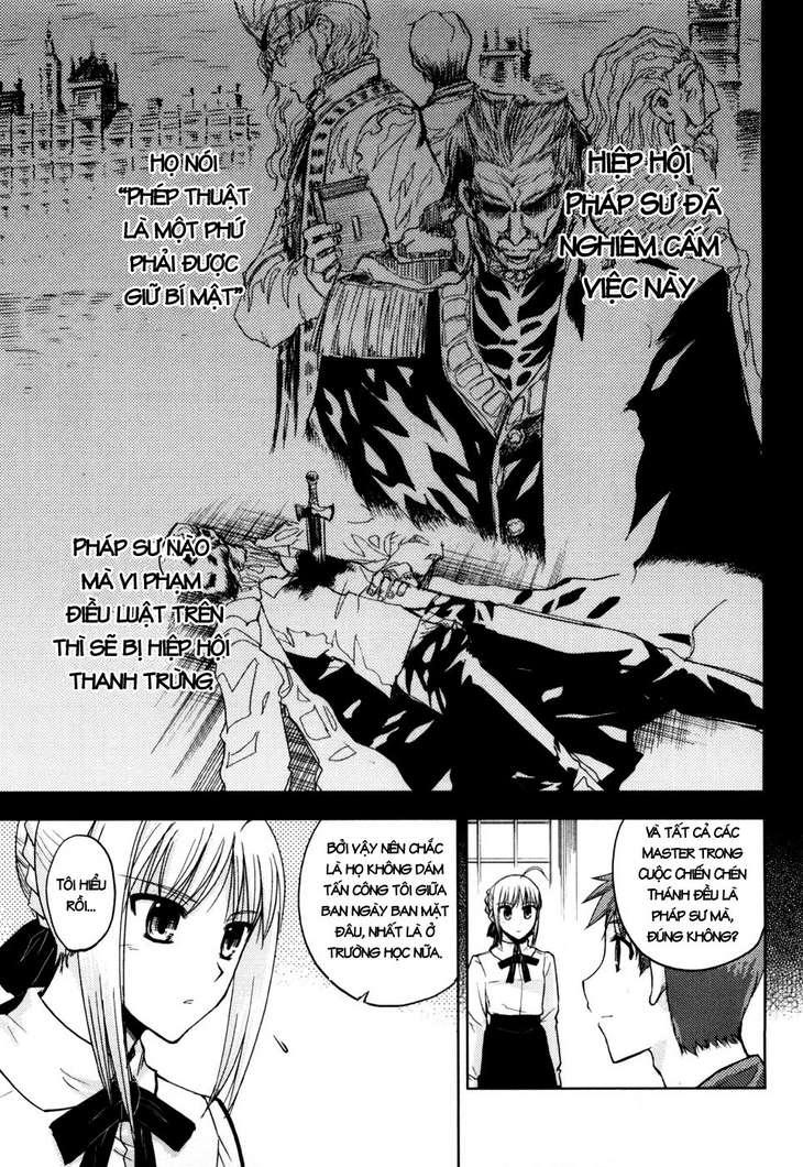 Fate Stay Night Chapter 8 - Trang 2