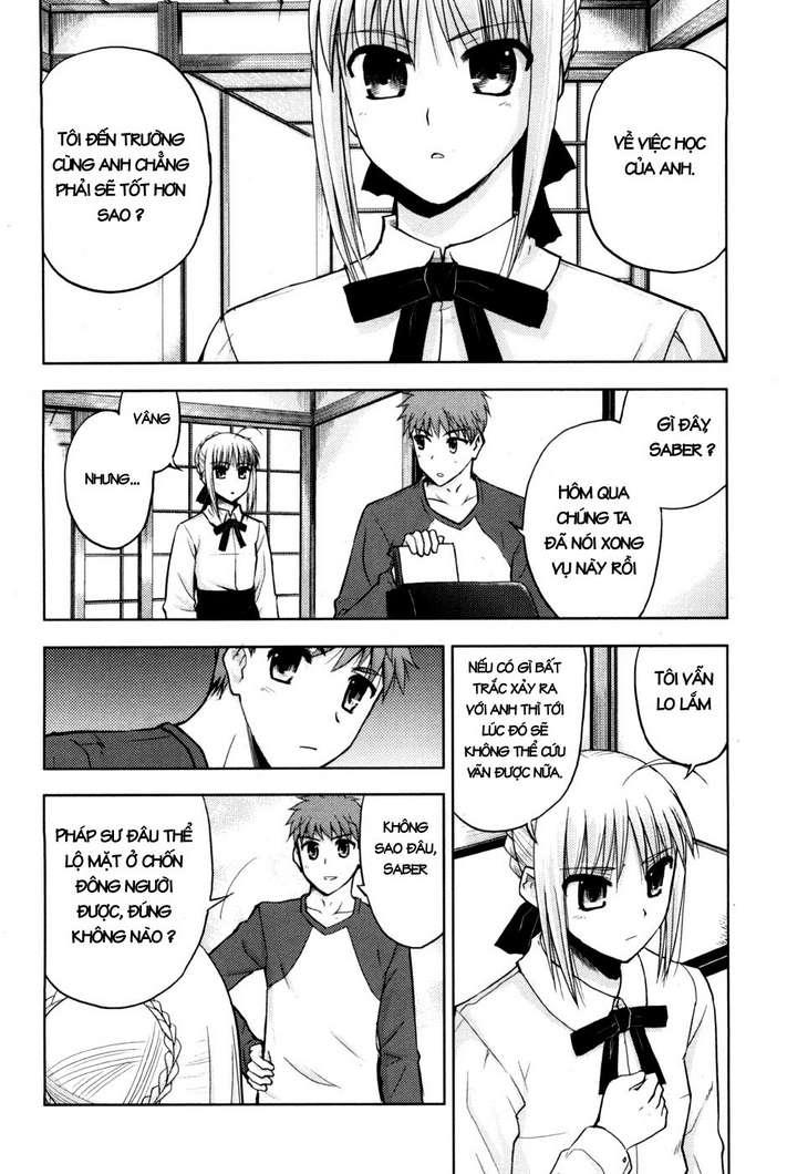 Fate Stay Night Chapter 8 - Trang 2