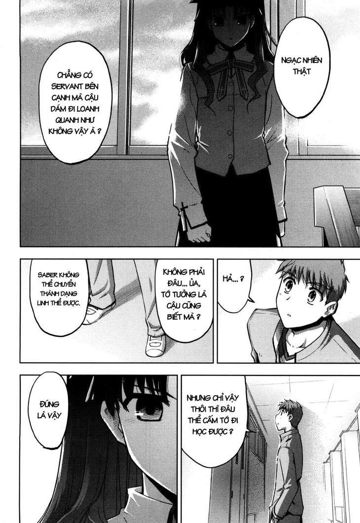 Fate Stay Night Chapter 8 - Trang 2