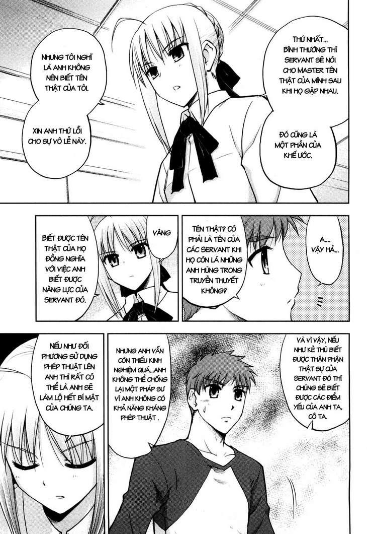 Fate Stay Night Chapter 7 - Trang 2