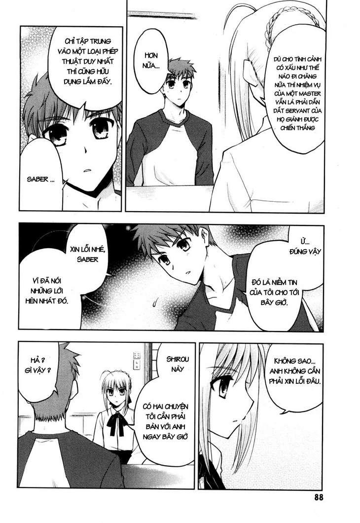 Fate Stay Night Chapter 7 - Trang 2