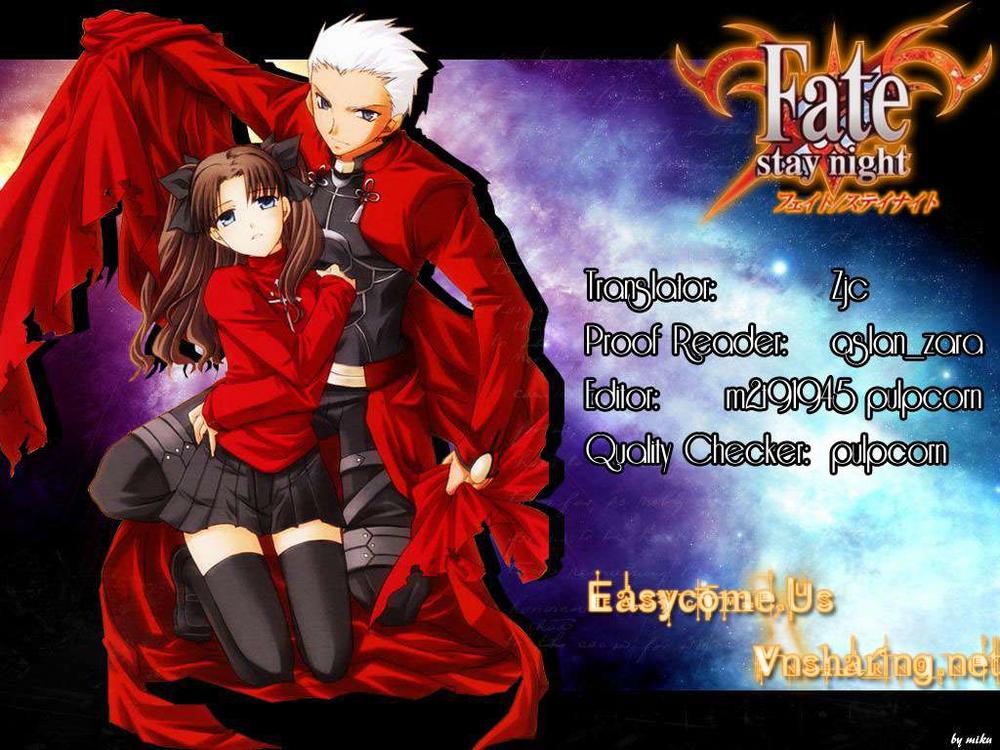 Fate Stay Night Chapter 7 - Trang 2