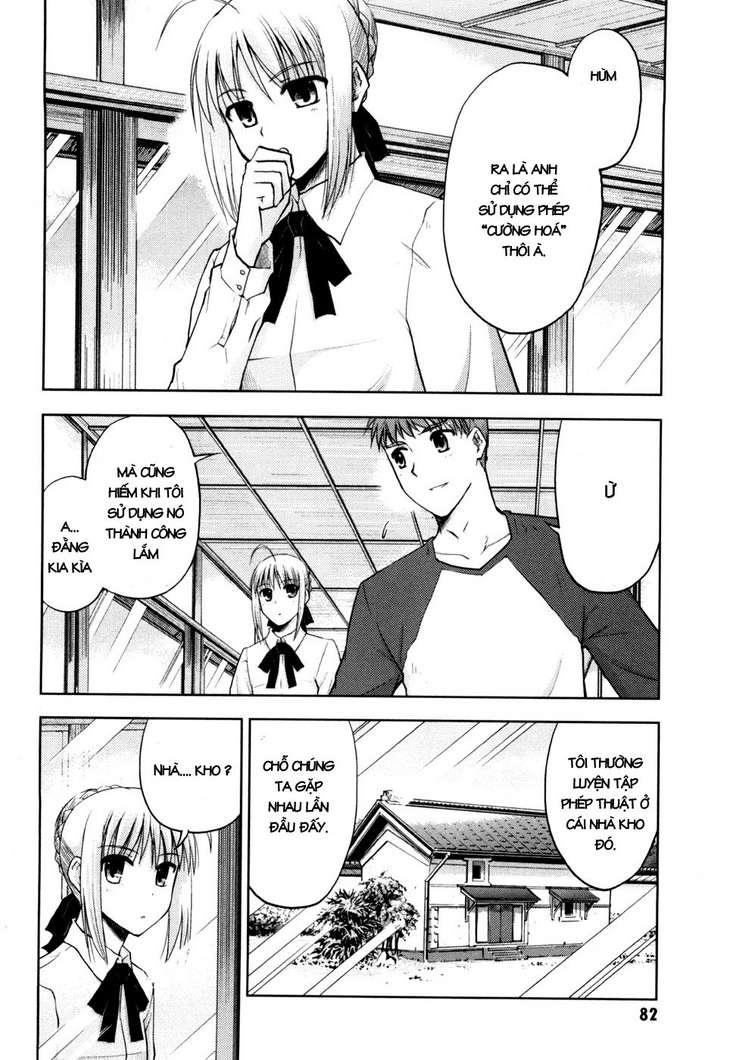 Fate Stay Night Chapter 7 - Trang 2