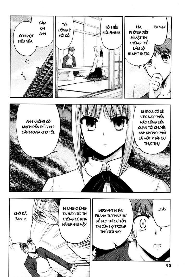 Fate Stay Night Chapter 7 - Trang 2