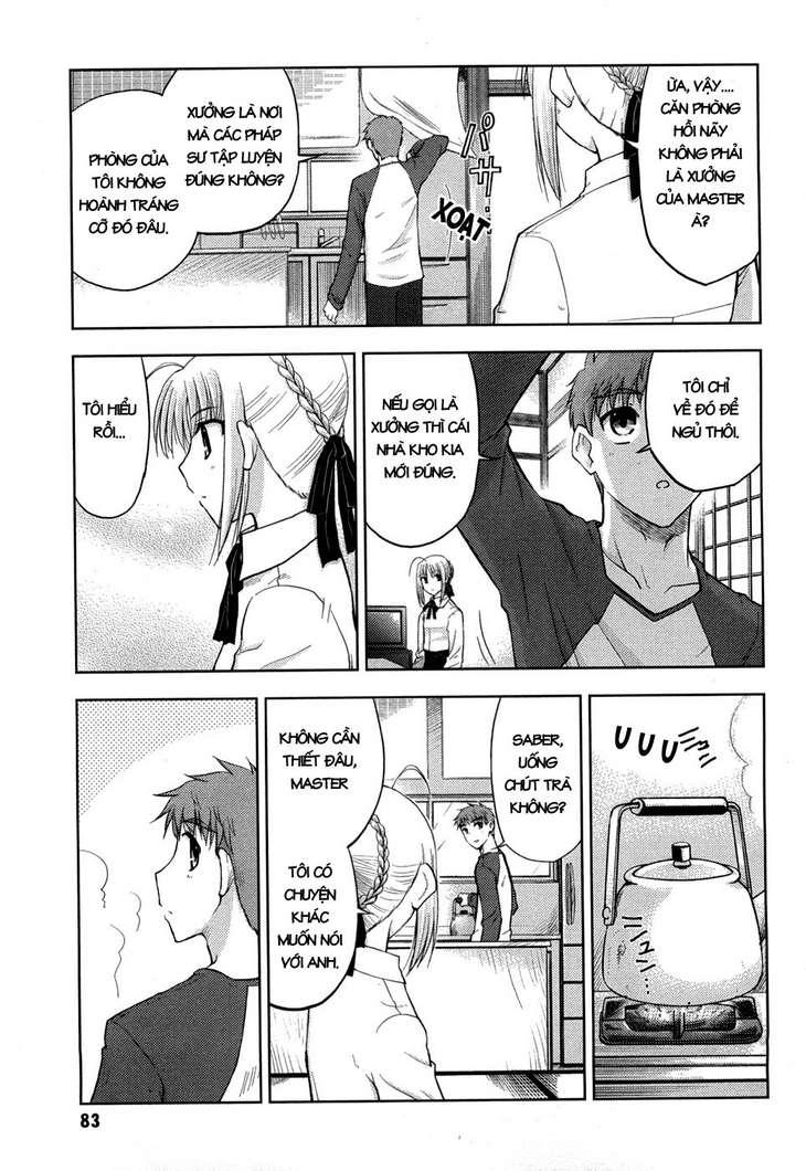 Fate Stay Night Chapter 7 - Trang 2