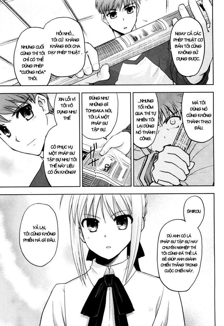 Fate Stay Night Chapter 7 - Trang 2