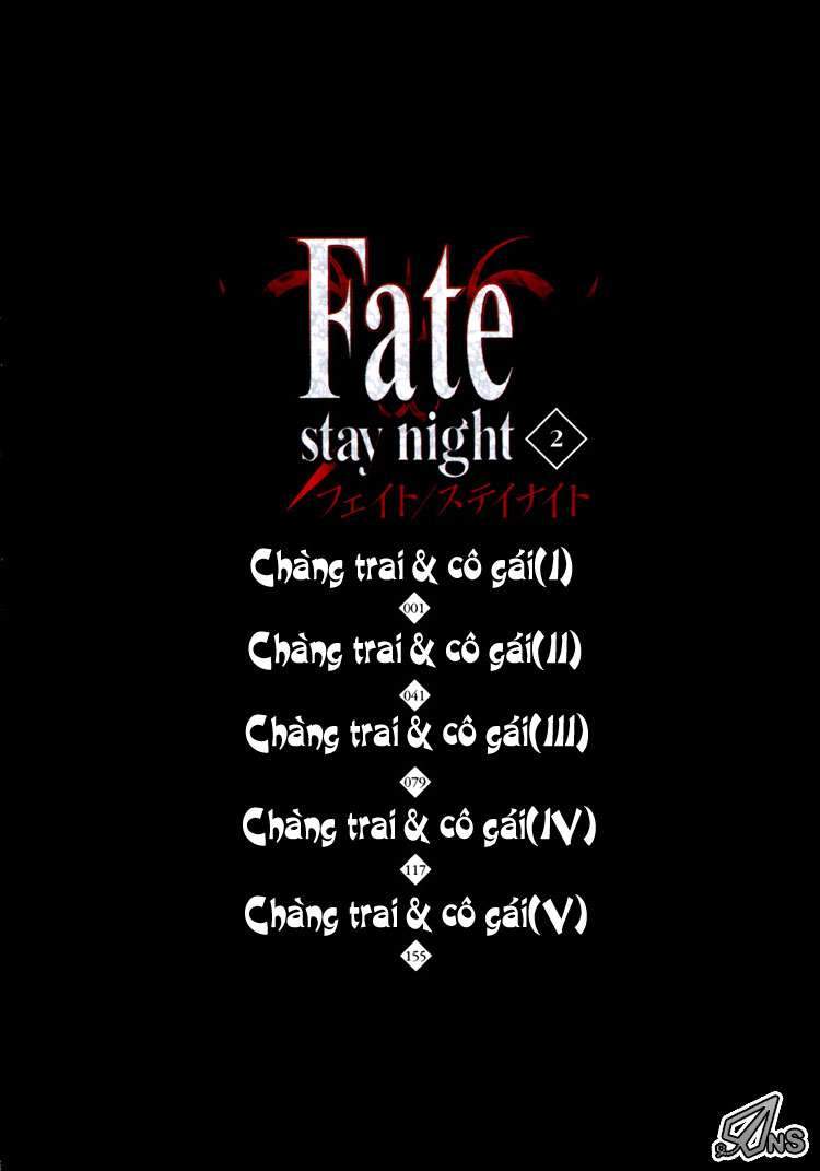 Fate Stay Night Chapter 5 - Trang 2