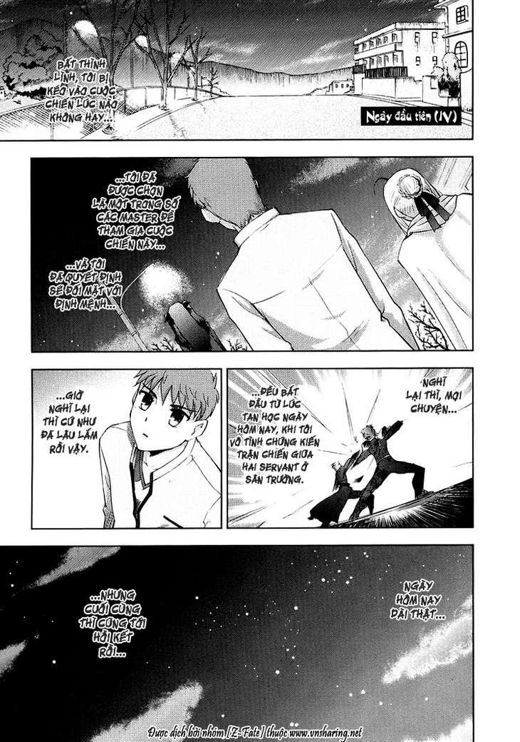 Fate Stay Night Chapter 4 - Trang 2