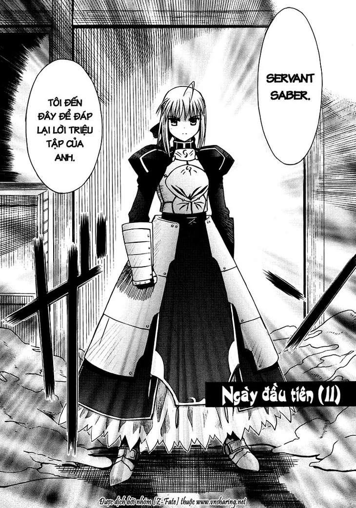 Fate Stay Night Chapter 2 - Trang 2