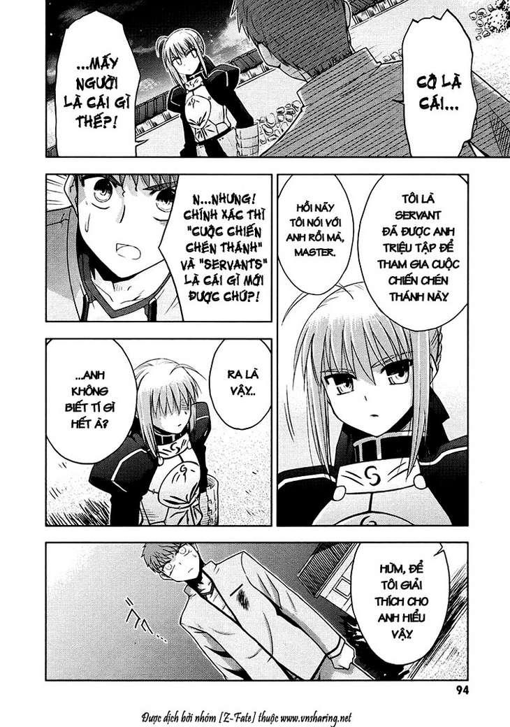 Fate Stay Night Chapter 2 - Trang 2