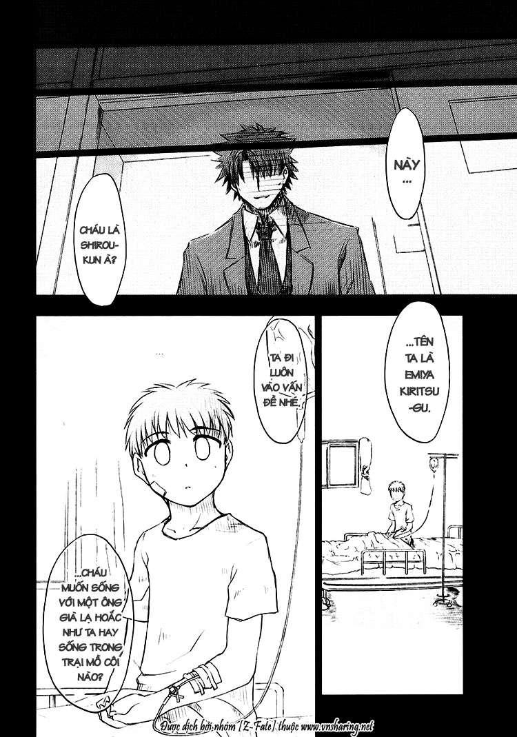 Fate Stay Night Chapter 1 - Trang 2