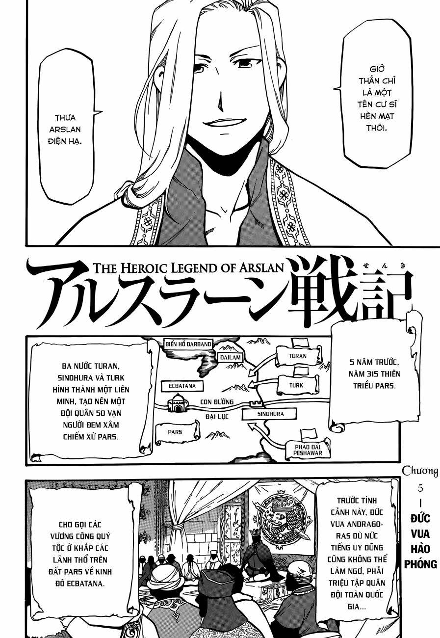 Arslan Chiến Ký Chapter 5 - Trang 2