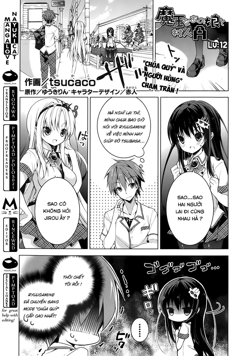 Maou Na Ano Ko To Murabito A Chapter 12 - Trang 2