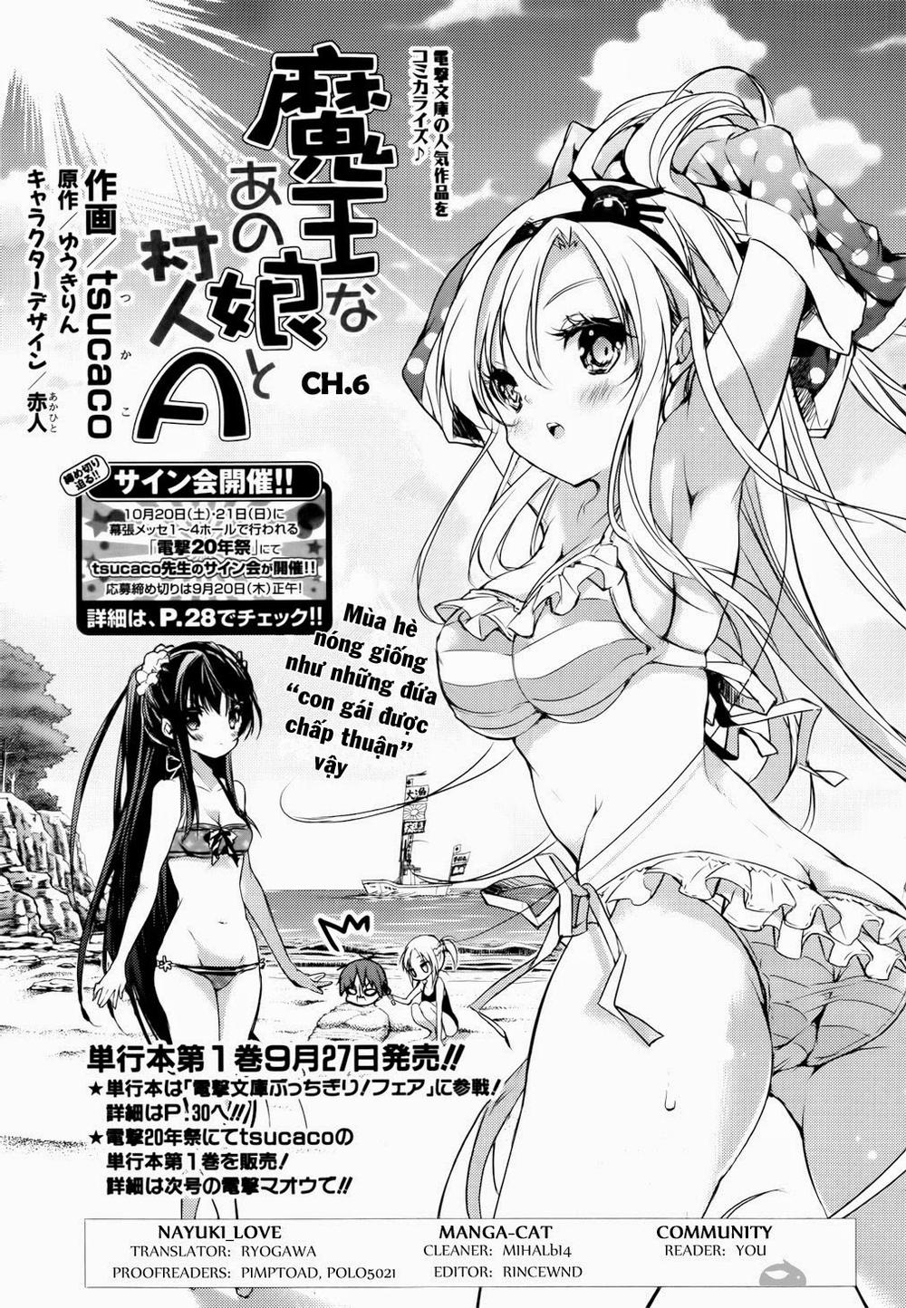 Maou Na Ano Ko To Murabito A Chapter 6 - Trang 2