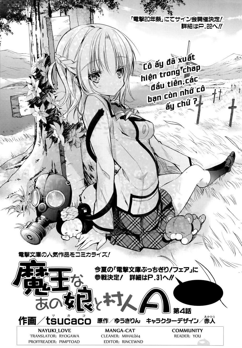 Maou Na Ano Ko To Murabito A Chapter 4 - Trang 2