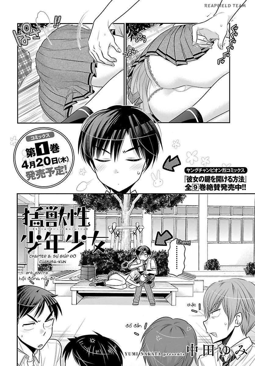 Moujuusei Shounen Shoujo Chapter 8 - Trang 2