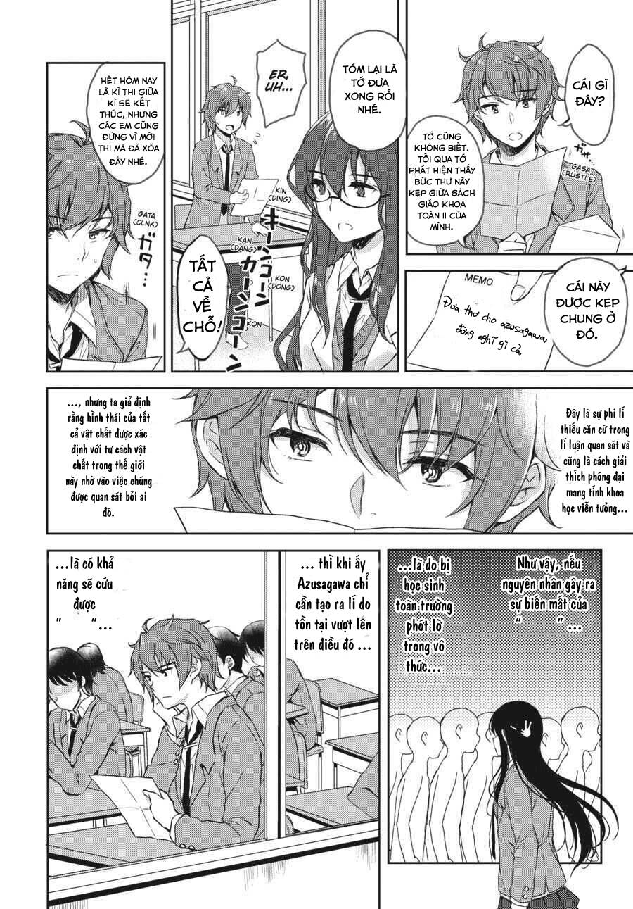 Seishun Buta Yarou Wa Bunny Girl Senpai No Yume O Minai Chapter 31 - Trang 2