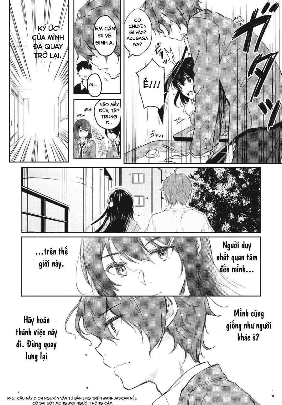 Seishun Buta Yarou Wa Bunny Girl Senpai No Yume O Minai Chapter 31 - Trang 2