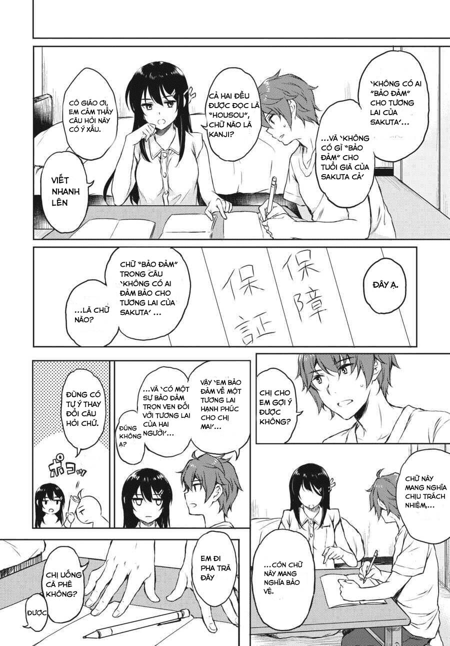 Seishun Buta Yarou Wa Bunny Girl Senpai No Yume O Minai Chapter 30 - Trang 2