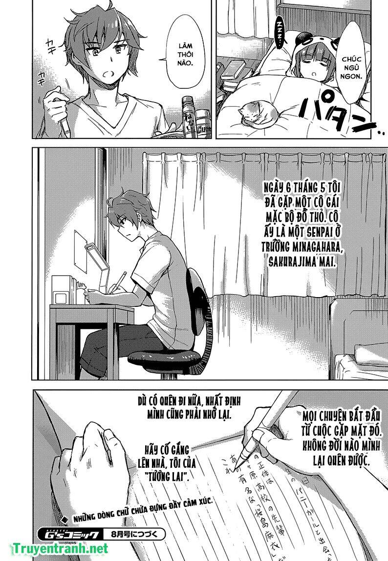 Seishun Buta Yarou Wa Bunny Girl Senpai No Yume O Minai Chapter 29 - Trang 2