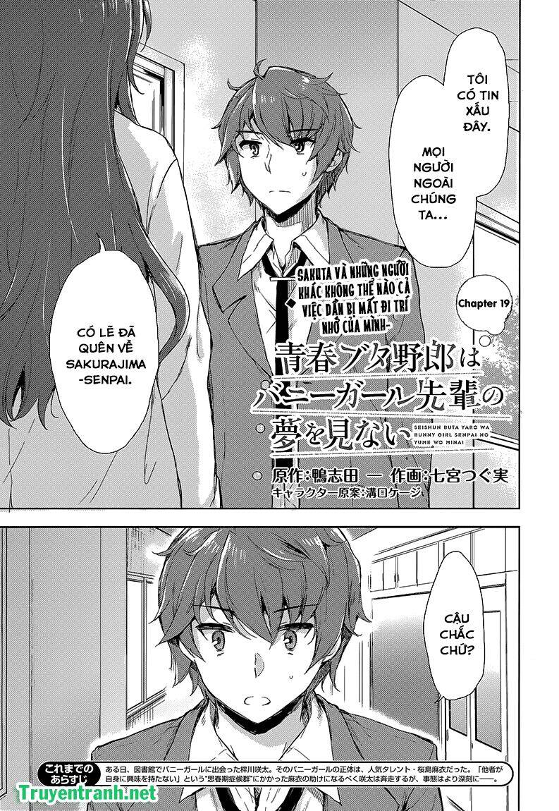 Seishun Buta Yarou Wa Bunny Girl Senpai No Yume O Minai Chapter 29 - Trang 2