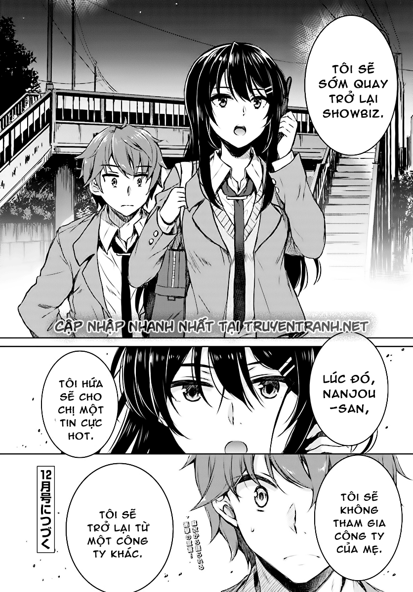 Seishun Buta Yarou Wa Bunny Girl Senpai No Yume O Minai Chapter 15 - Trang 2