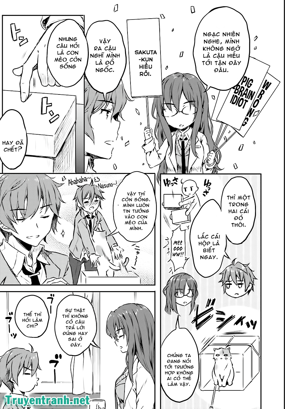 Seishun Buta Yarou Wa Bunny Girl Senpai No Yume O Minai Chapter 9 - Trang 2