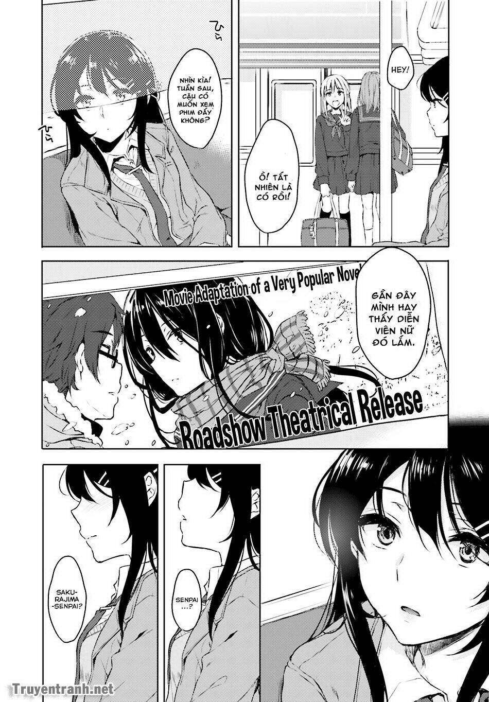 Seishun Buta Yarou Wa Bunny Girl Senpai No Yume O Minai Chapter 3 - Trang 2