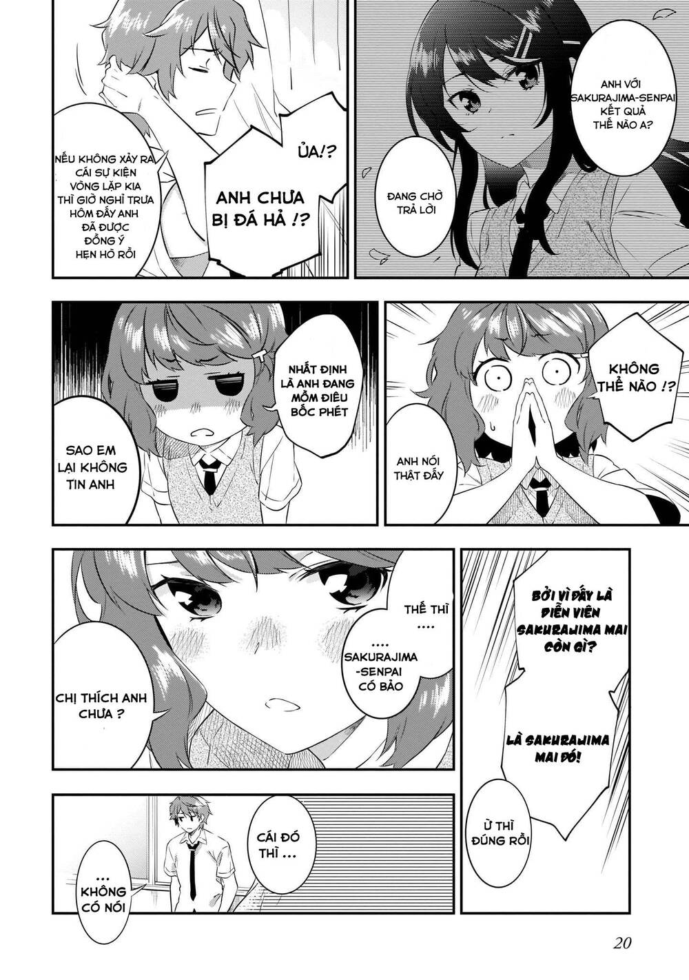 Seishun Buta Yarō Wa Puchidebiru Kōhai No Yume O Minai Chapter 7 - Trang 2