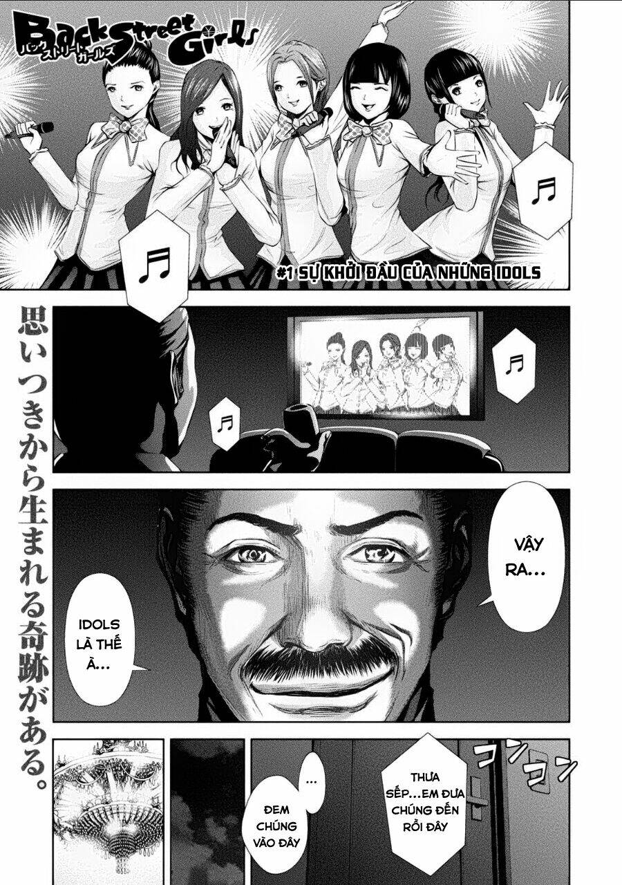 Back Street Girls – Washira Idol Hajimemashita. Chapter 1 - Trang 2