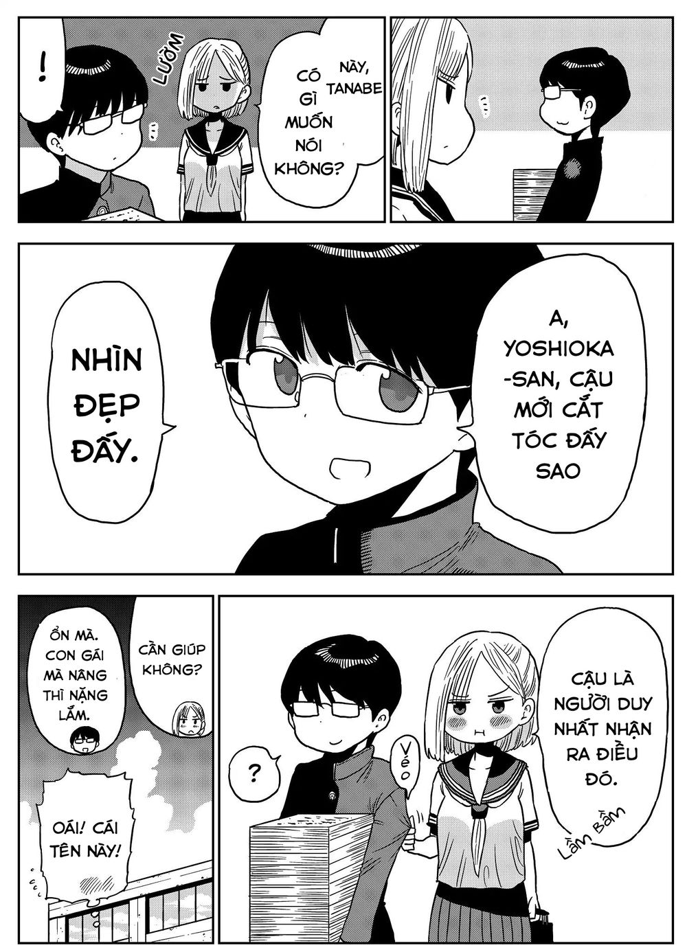 Gokigen Naname No Yoshioka-San Chapter 1 - Trang 2