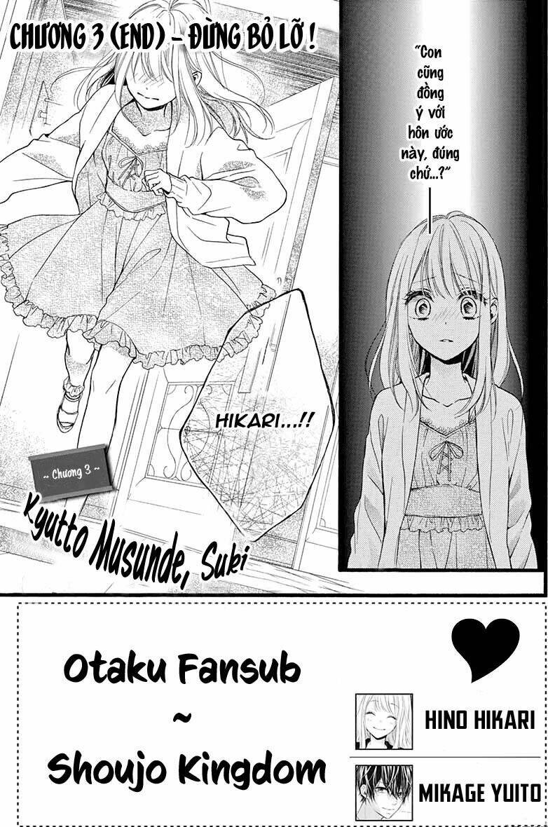 Kyutto Musunde, Suki Chapter 3 - Trang 2