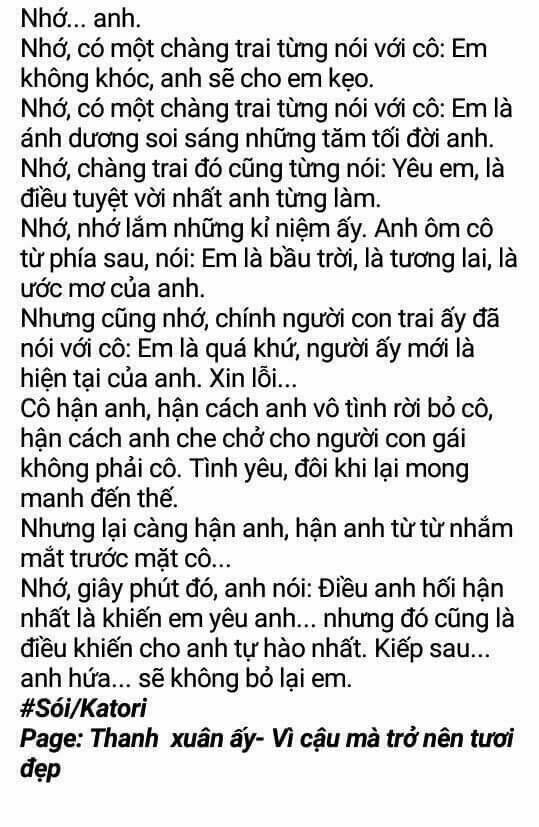 Những Mẩu Truyện “Ngôn Tình” [Ngược] Chapter 6 - Trang 2