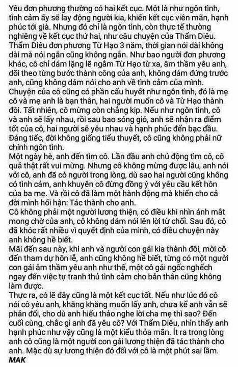 Những Mẩu Truyện “Ngôn Tình” [Ngược] Chapter 5 - Trang 2