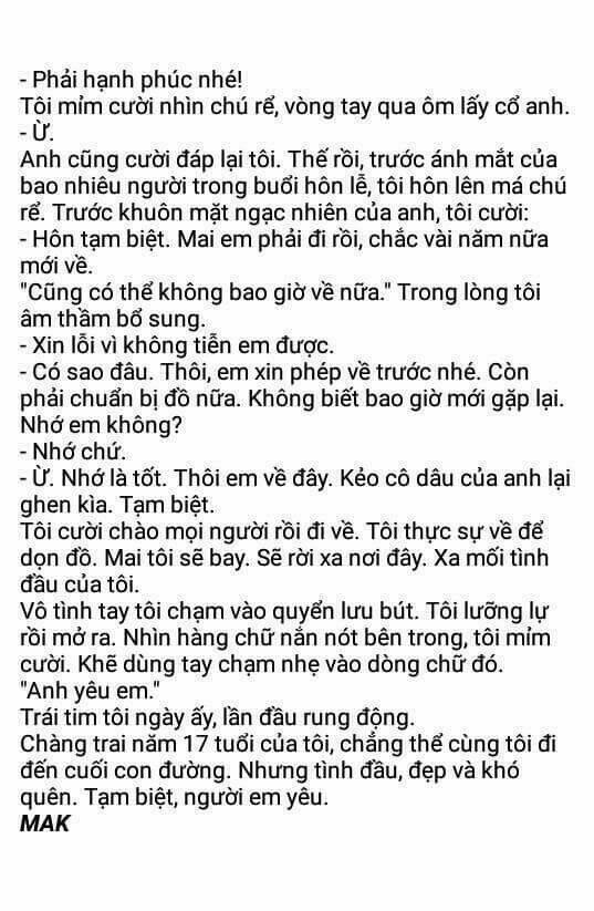 Những Mẩu Truyện “Ngôn Tình” [Ngược] Chapter 4 - Trang 2