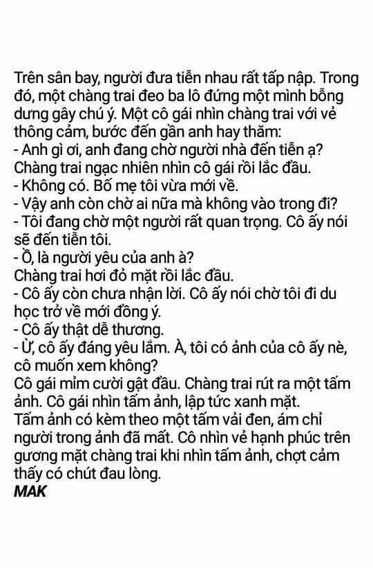 Những Mẩu Truyện “Ngôn Tình” [Ngược] Chapter 4 - Trang 2