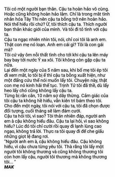 Những Mẩu Truyện “Ngôn Tình” [Ngược] Chapter 3 - Trang 2