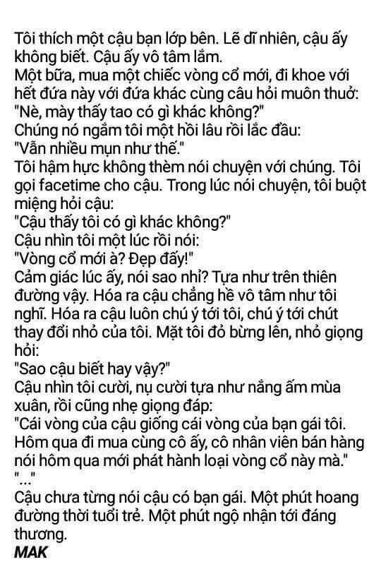 Những Mẩu Truyện “Ngôn Tình” [Ngược] Chapter 3 - Trang 2