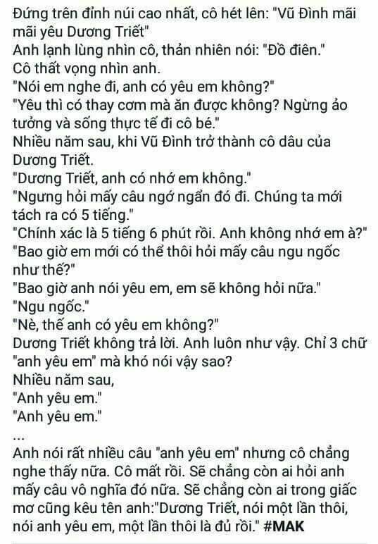 Những Mẩu Truyện “Ngôn Tình” [Ngược] Chapter 2 - Trang 2