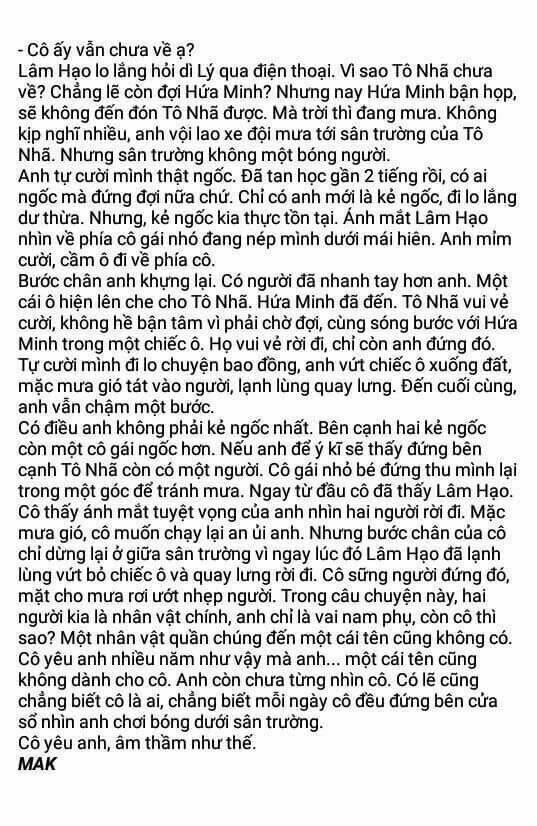 Những Mẩu Truyện “Ngôn Tình” [Ngược] Chapter 0 - Trang 2