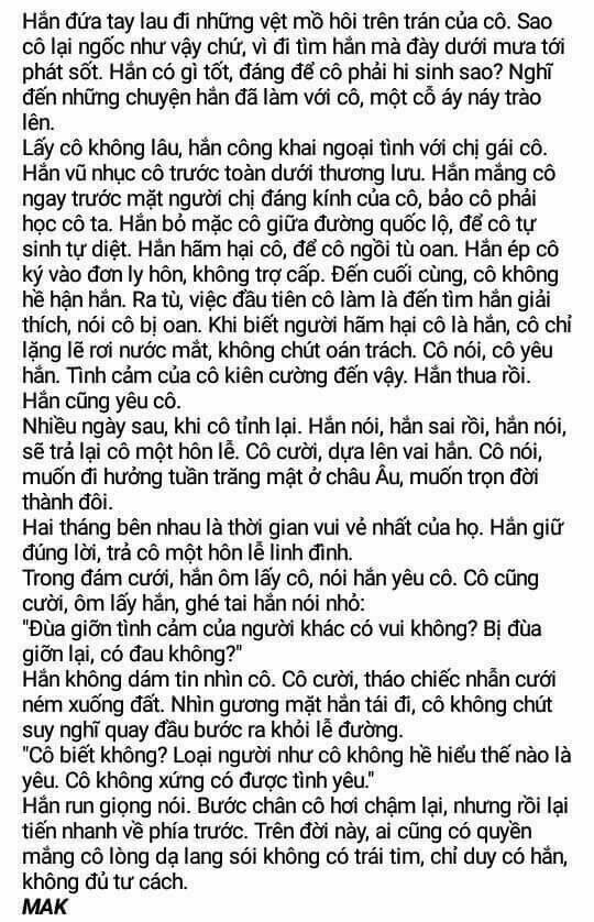 Những Mẩu Truyện “Ngôn Tình” [Ngược] Chapter 0 - Trang 2