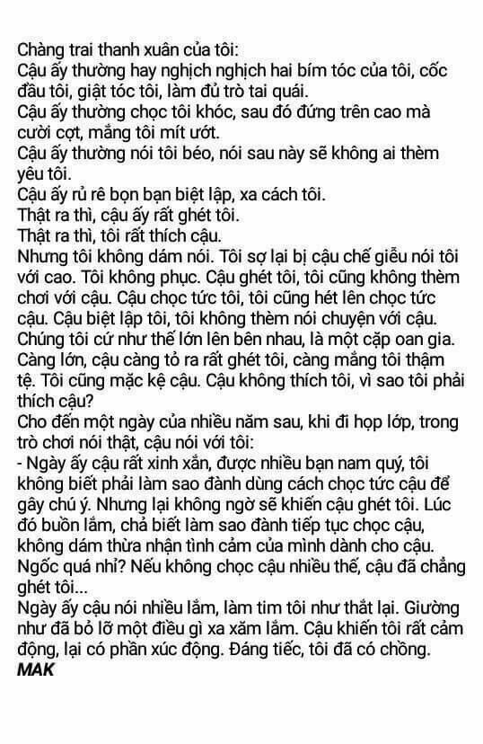 Những Mẩu Truyện “Ngôn Tình” [Ngược] Chapter 0 - Trang 2